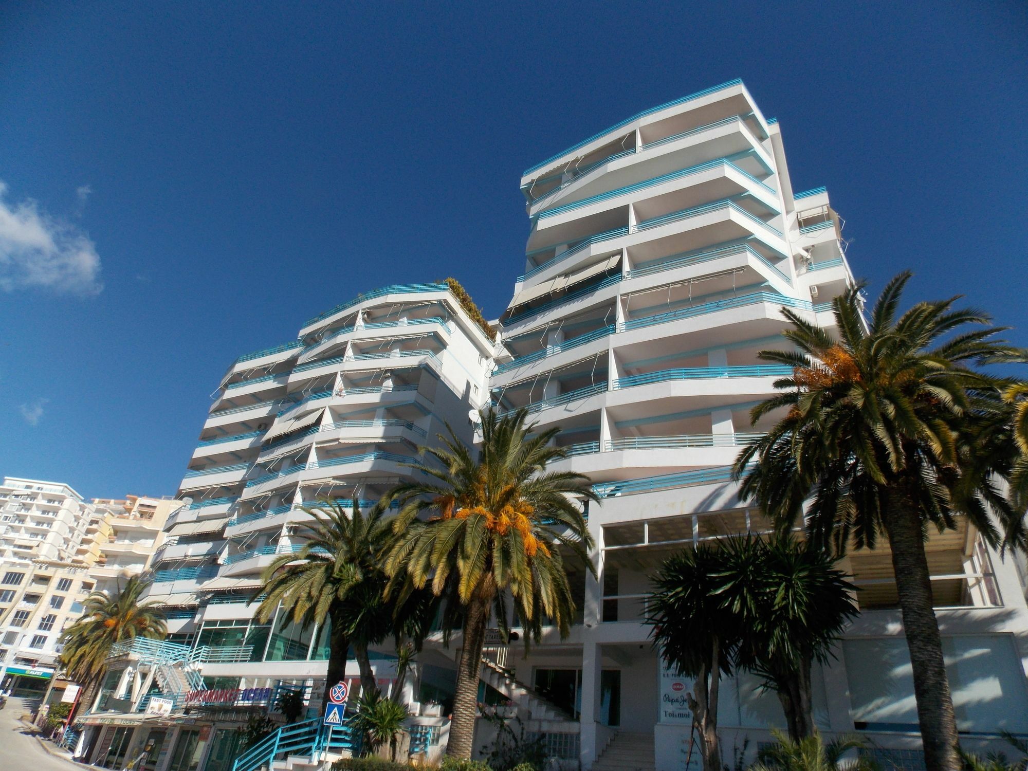 Hotel Serxho Sarande Ngoại thất bức ảnh